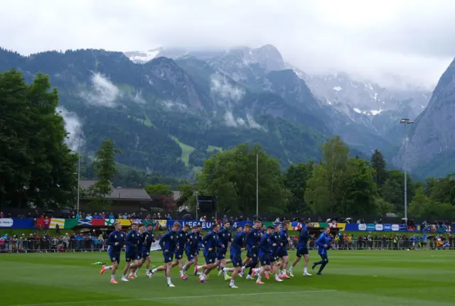 Scotland training