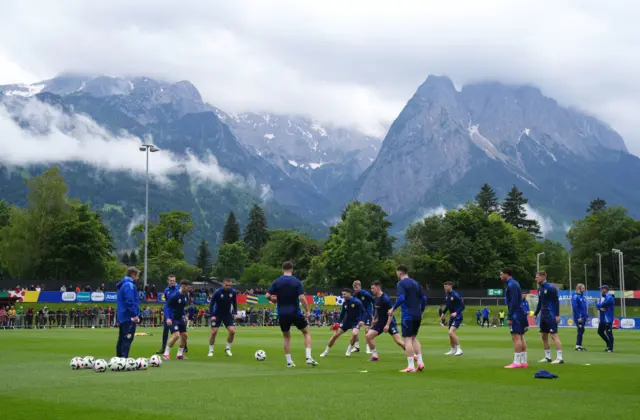 Scotland training