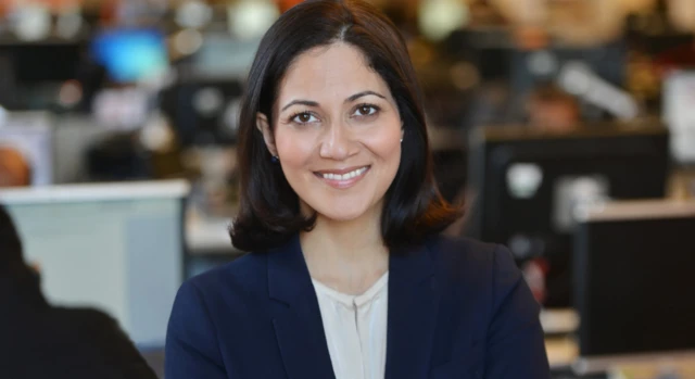 Mishal Husain is one of the main presenters of BBC Radio 4's Today programme and occasionally appears as a presenter on BBC News