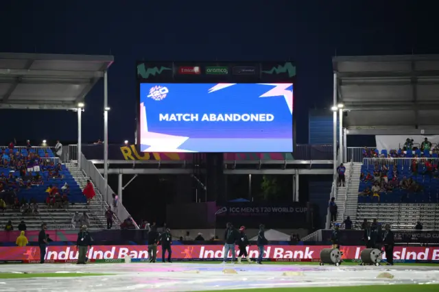 T20 World Cup match between Sri Lanka and Nepal abandoned