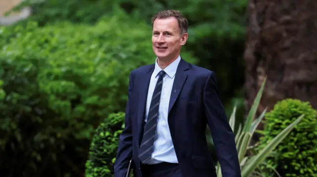 Chancellor Jeremy Hunt, pictured last month