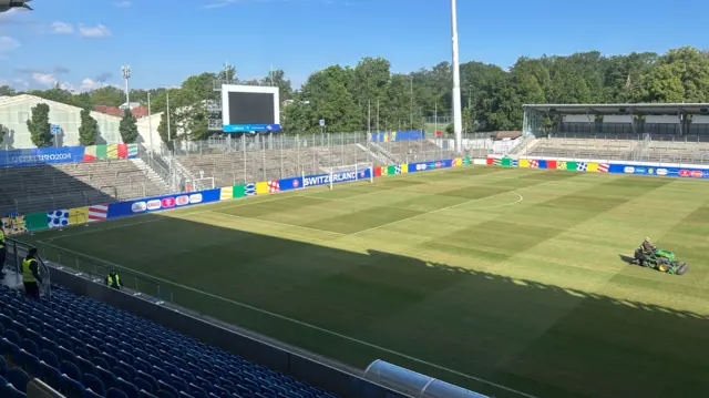 Switzerland’s training pitch for Euro 2024