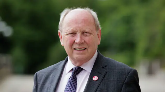 The leader of the Traditional Unionist Voice, Jim Allister