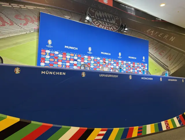 Allianz press conference room