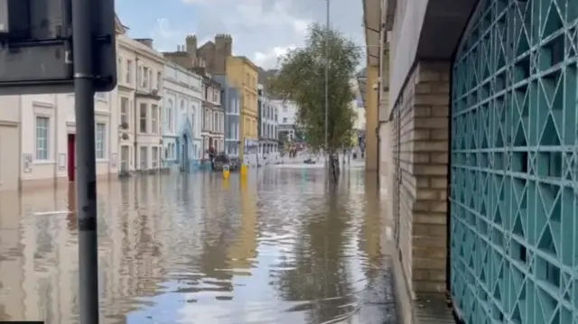 Flooding in Hastings