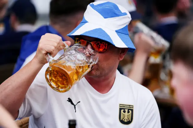 Scotland fan in Germany