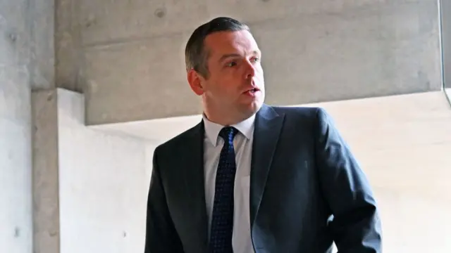 Scottish Conservative leader Douglas Ross