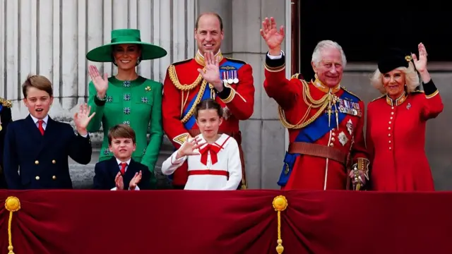 Royal Family at Trooping the Colour 2023