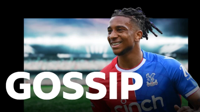 Michael Olise and the BBC Sport Gossip logo