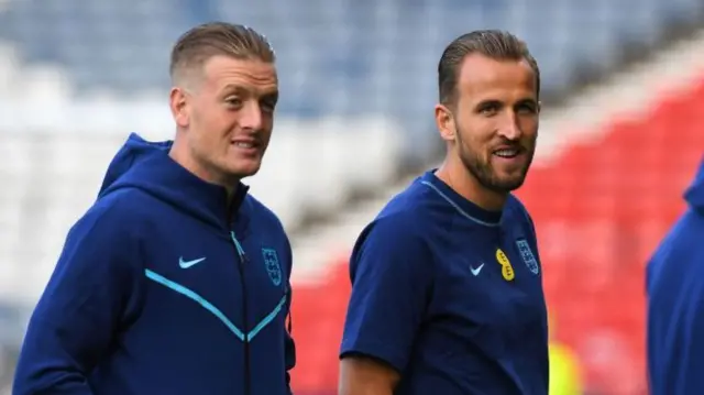 jordan pickford and harry kane