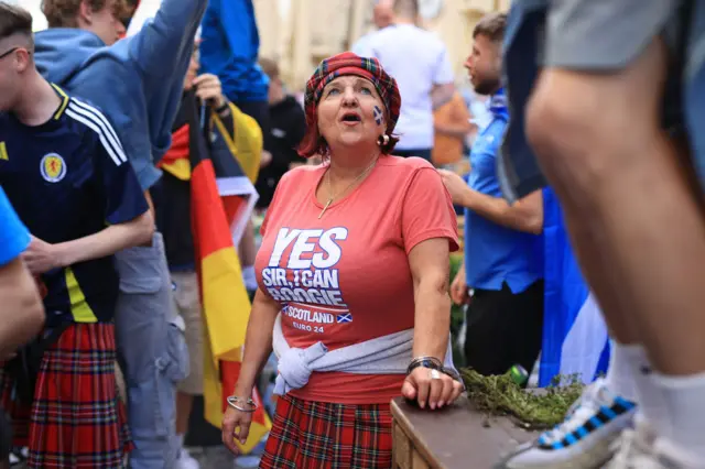 Scotland fans in Munich