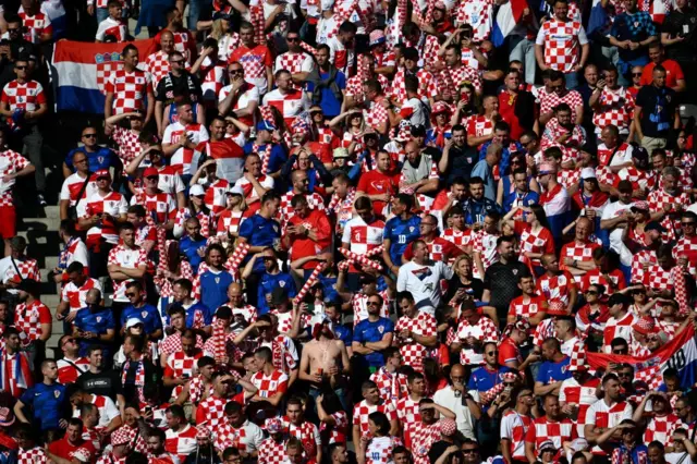 Croatia fans