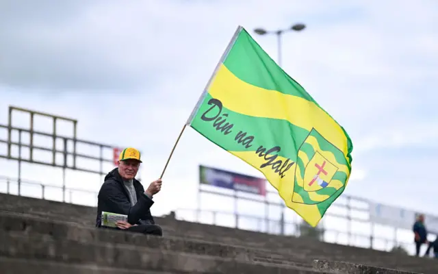 A Donegal fan in Castlebar