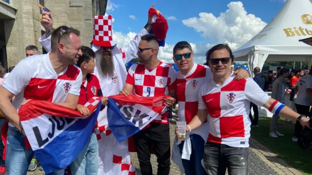 Croatia fans