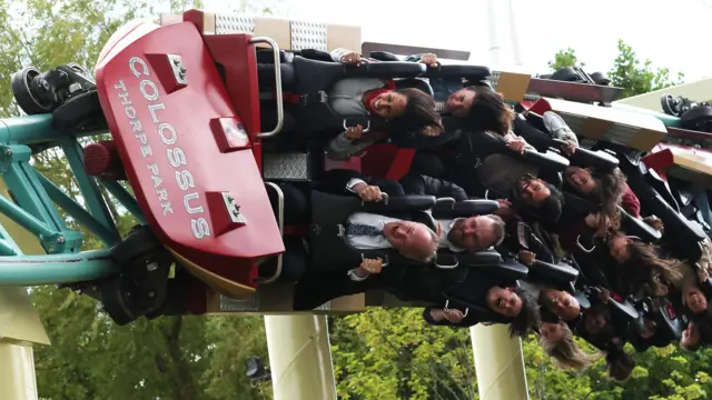 The Lib Dems hang upside down on a rollercoaster