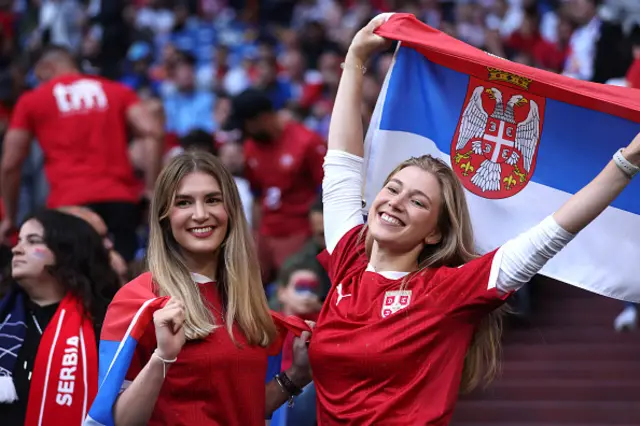 Serbian fans