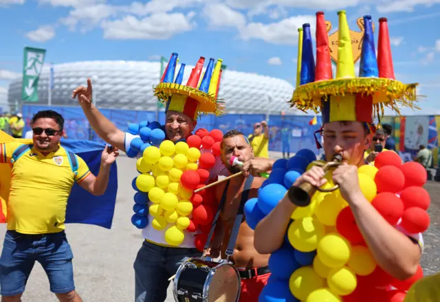 Romania fans