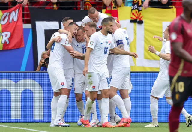 Slovakia celebrate