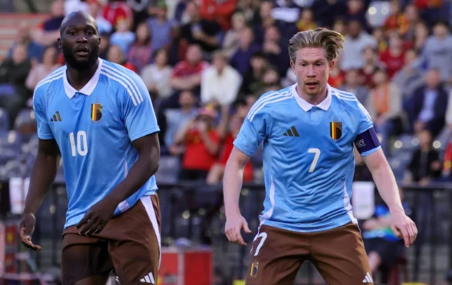 Romelu Lukaku and Kevin de Bruyne