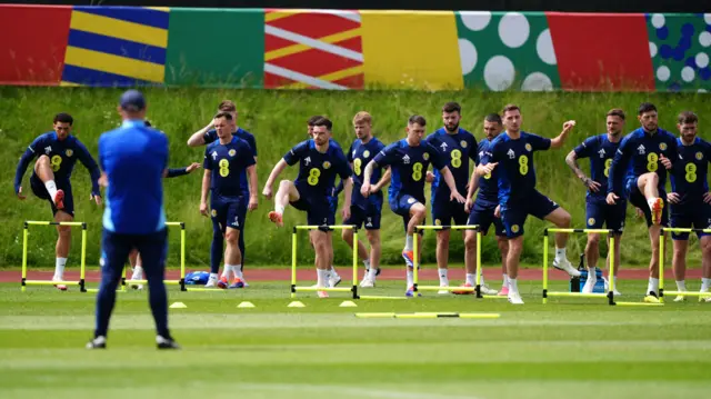 Scotland training