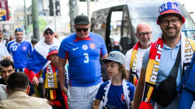 Belgium fans