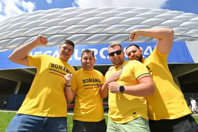 Romania fans