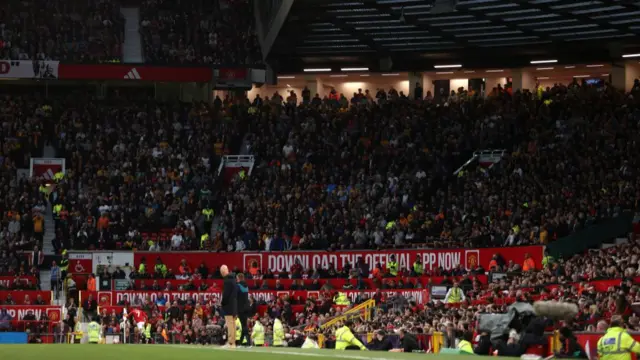 fans at Old Trafford