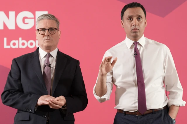 Keir Starmer and Anas Sarwar