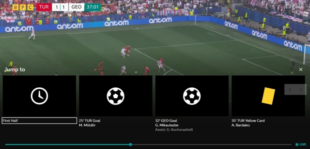 Screengrab BBC live stream