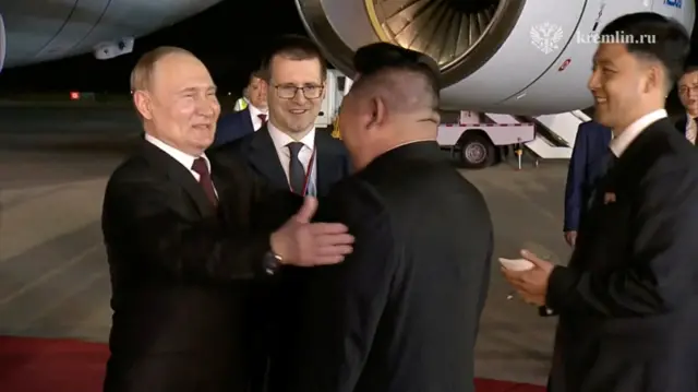 Putin meets Kim