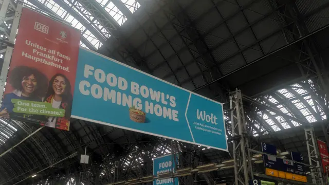 sign reading 'food bowl's coming home'