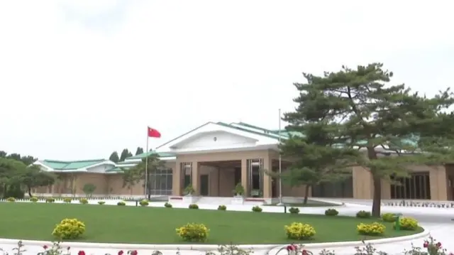 Kumsusan guest house in Pyongyang