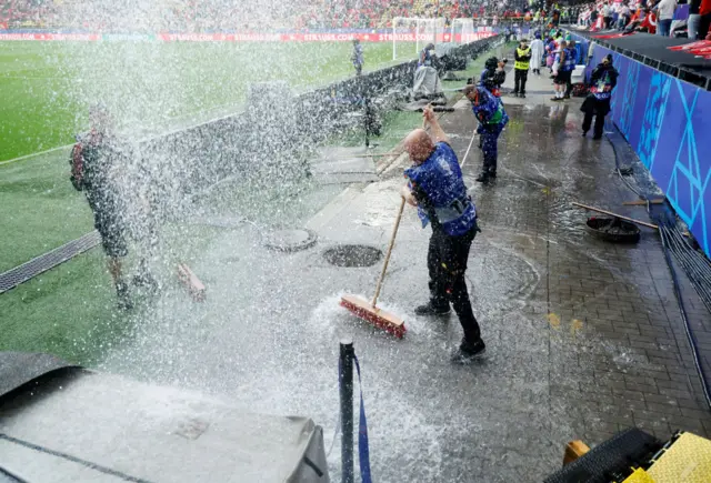 Rain in Dortmund