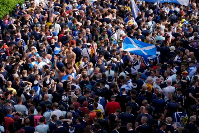 Scotland fans