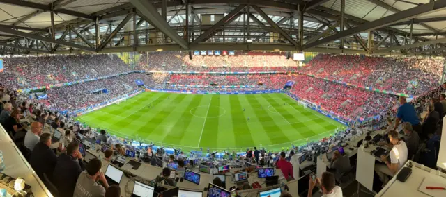 Scotland v Switzerland fans