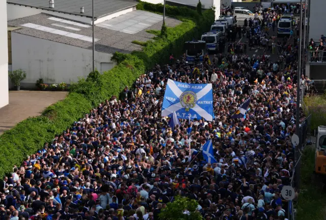 Scotland fans