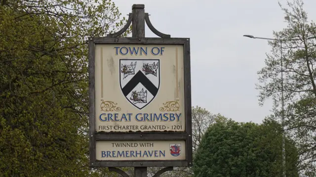 Great Grimsby sign