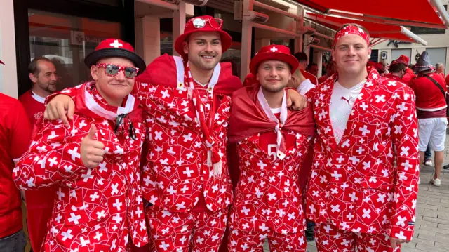 Switzerland fans