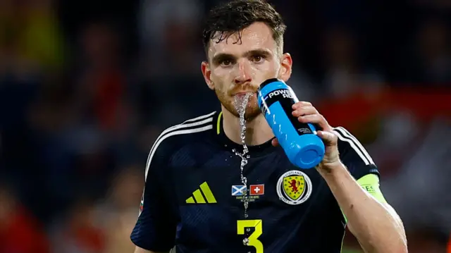 Scotland captain Andy Robertson