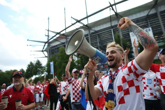 Croatia fans