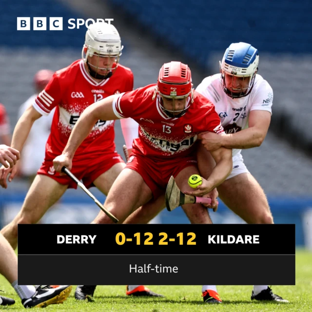 Christy Ring Final - Half-time score