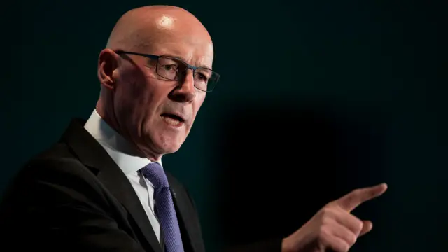 Scottish National Party Leader John Swinney during the SNP General Election Campaign launch