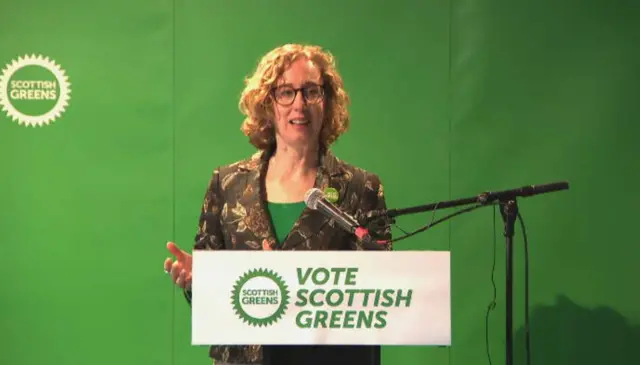 Scottish Greens co-leader Lorna Slater