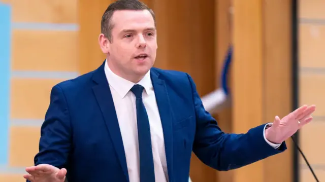 Scottish Conservative leader Douglas Ross