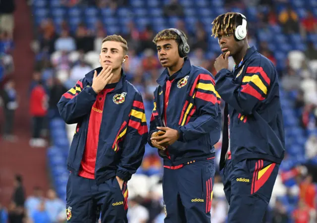 Spain players