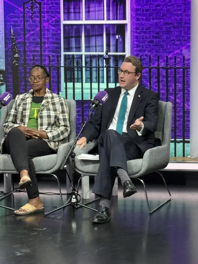 Lorraine Francis (Green) and David Swain (Reform UK)