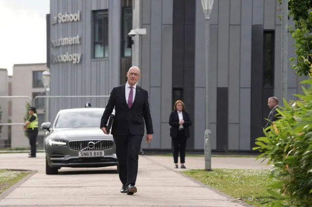 Swinney walking