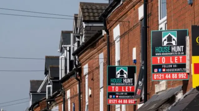 Estate agents sold and to let signs in the Stirchley area on 9th October 2023 in Birmingham