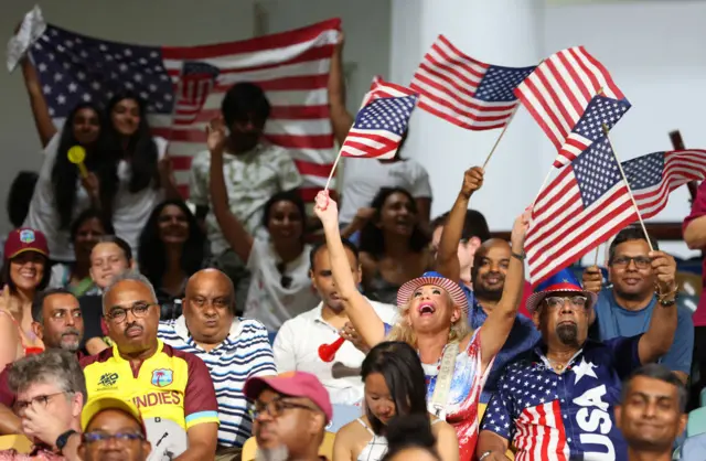 USA cricket fans