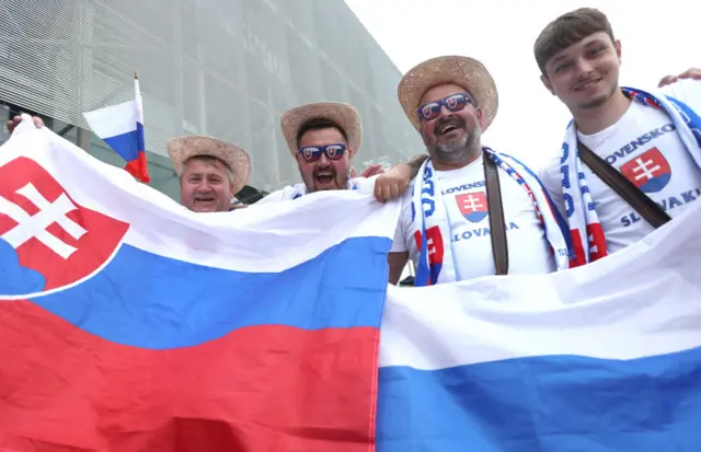 Slovakia fans